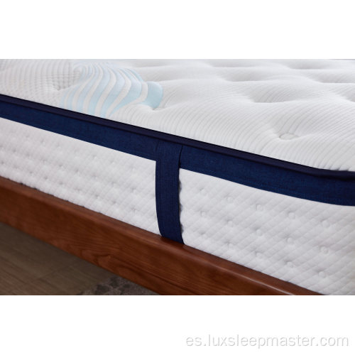 Colchón de espuma de cama de muebles de dormitorio cómodo de lujo